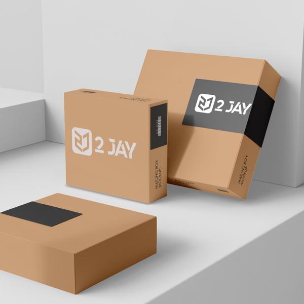 Corrugated cardboard boxes w